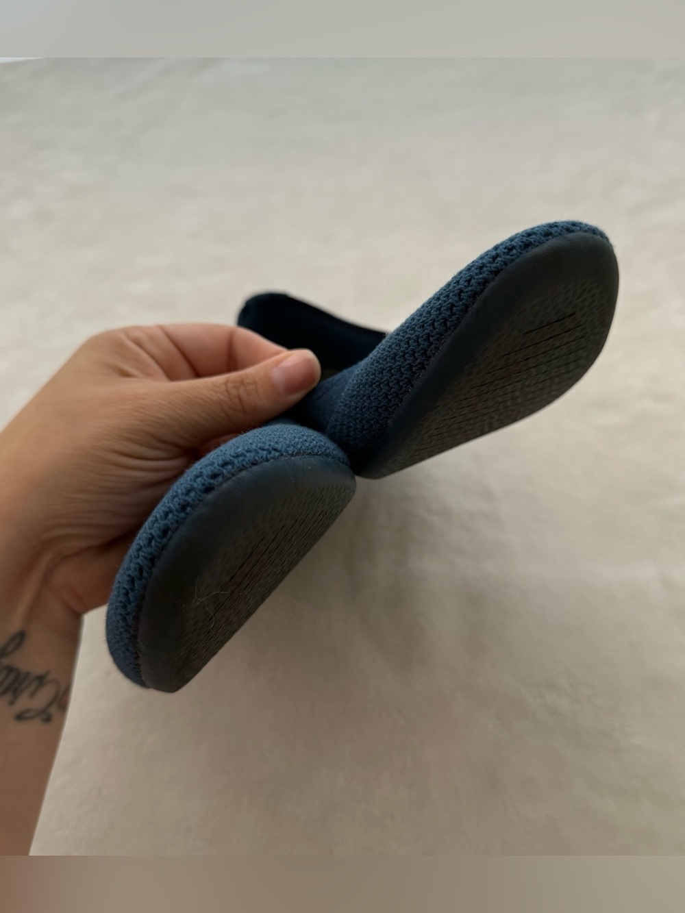 Allbirds Women's Tree Breezer Flats Size 9.5 Navy Night Classic Edition - Picture 2 of 7
